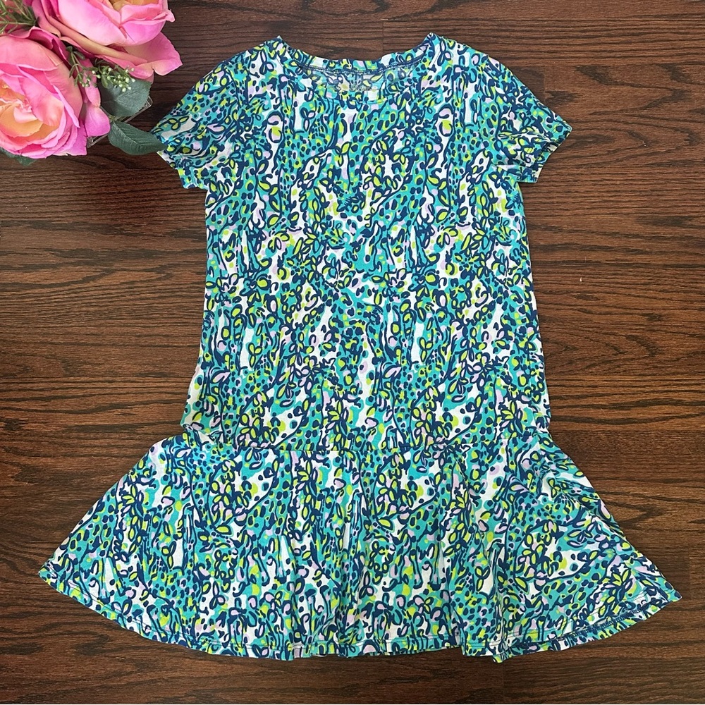 Lilly Pulitzer Elle dress in It’s A Stretch, size L(8-10)